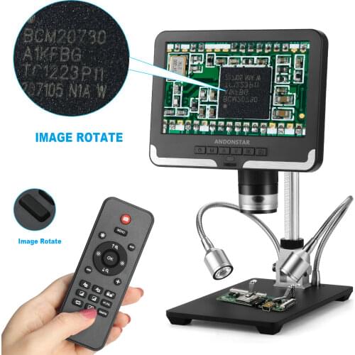 Andonstar hot Digital Microscope for soldering AD206 1080P Soldering Microscope for Phone watch Repairing SMD/SMT Black & White