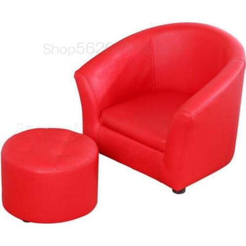 Childrens Cartoon Single Mini Sofa Leather Seat Male Girl Kindergarten Lovely Cartoon Baby Small Sofa Chair