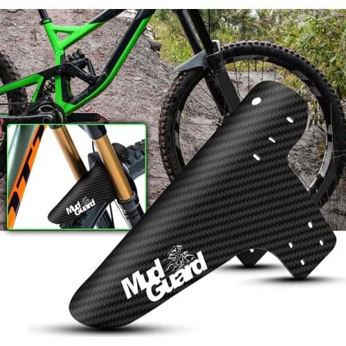 Bicycle Fenders Colorful Front/Rear Tire Wheel Fenders Carbon Fiber Mudguard MTB Mountain Bike Road Cycling Fix Gear Accessories