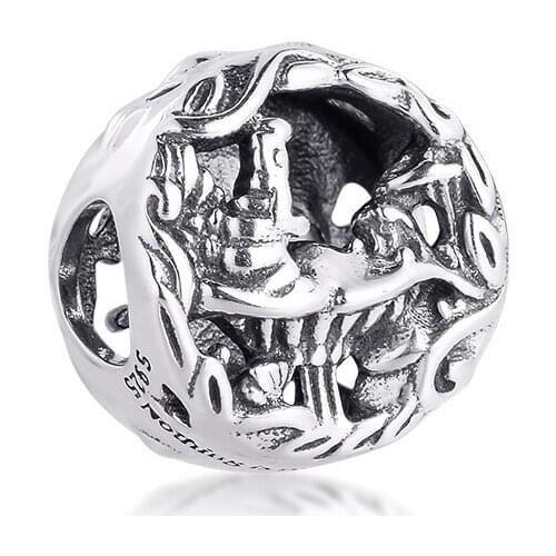 Mother 100% Real S925 Sterling Silver Best Friend Original Spring Free Shipping Jewelry Beads Girl Pendant Women Cheap Charms