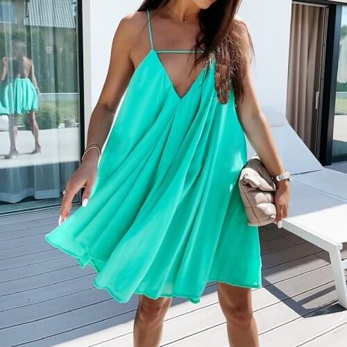 MERMAID'S CLOSET Green Summer Dresses