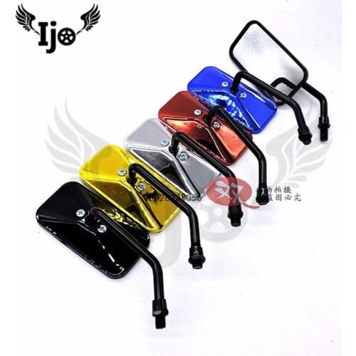 Moto motorbike scooter for vespa Piaggio gts cafe racer honda dio suzuki motorcycle accessories rear view rearview side mirrors