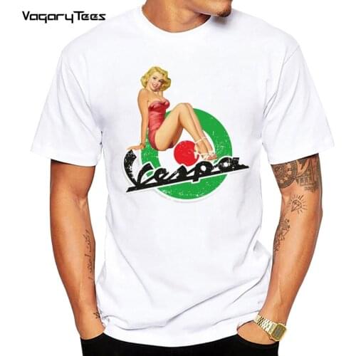 New Fashion Mens T Shirt Sexy Pin Up Girl T-shirt Vintage Racing Service Pin Up Girl Classic T-Shirt Race Boy Streetwear Tshirt