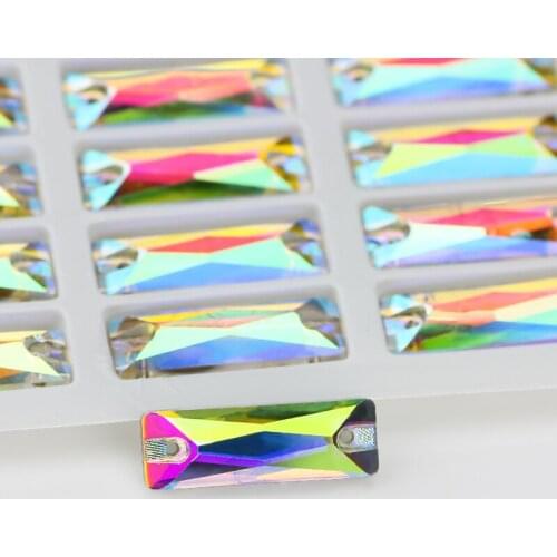 2020 new rectangular glass rhinestone braided Rhinestone clothing diamond wedding decoration Dress Accessories