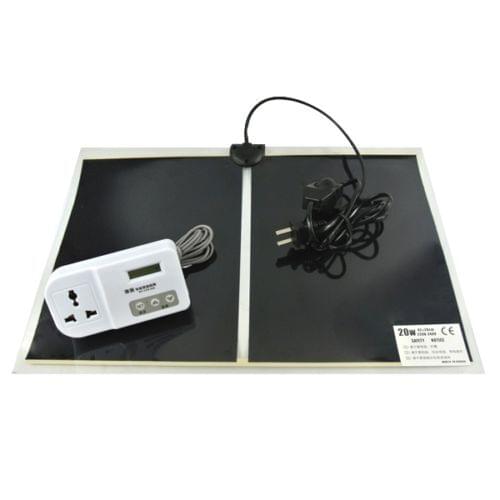 New X-Large 16"x11" 20W Reptile Lizard Snake Seeds Heating Mat With Thermostat