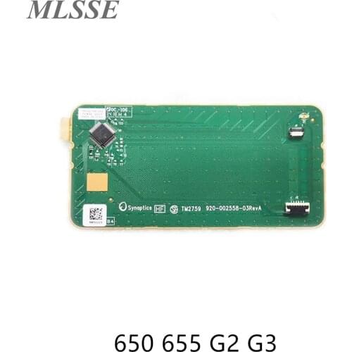 Original For HP ProBook 650 655 G2 G3 Touchpad Mouse Board TM2759 920-002558 Fast ship