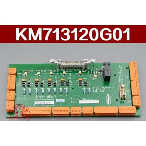 1pcs elevator parts KM713120G01 Safety circuit board for KONE elevator accessories AQ1H382