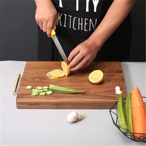 Black Walnut Wood Cutting board Whole Wood Chopping Board Bread Board Sushi Plate Real Wood Tray Pizza Board Chopping Blocks