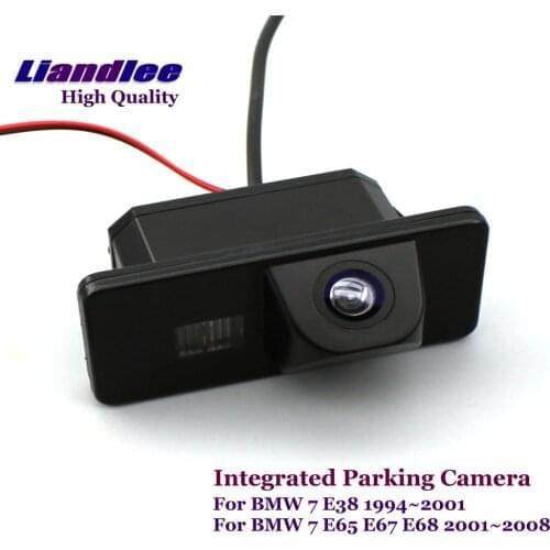 Car Rearview Reverse Camera For BMW 7 E38 E65 E67 E68 1994-2008 Rear Backup Parking Camera SONY CCD HD Integrated Accessories