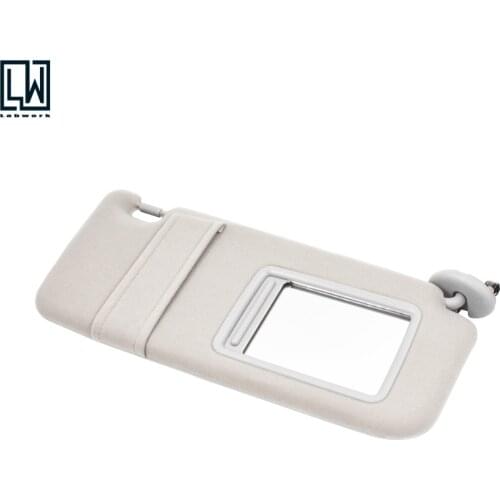 Gray Left & Right Sun Visor Shade For Toyota Camry 2007-11 Without Sunroof