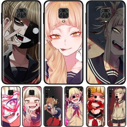 Cute Himiko Toga Anime Silicone Cover For Xiaomi Redmi Note 9 9A 9C 9S Pro Max 8T 8 7 6 5 Pro 5A 4X 4 Prime Phone Case