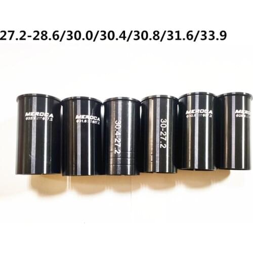 Bike Seatpost Adapter 27.2 To 28.6mm 30.0mm 30.4m 30.8mm 31.6mm 33.9mm For T20 T30 aka For Suntour For ZOOM