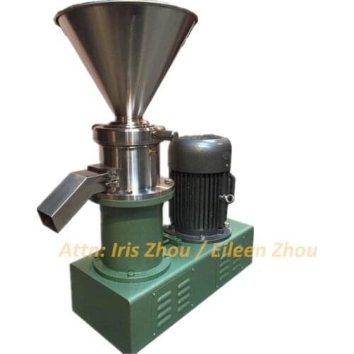 Factory supply used for many industry peanut butter colloid mill almond butter grinding machine