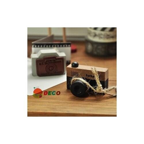 1pc/lot Interesting Vintage Camera Shape Stamp Gift Decorate Books Children Rubber Seal (ss-02)
