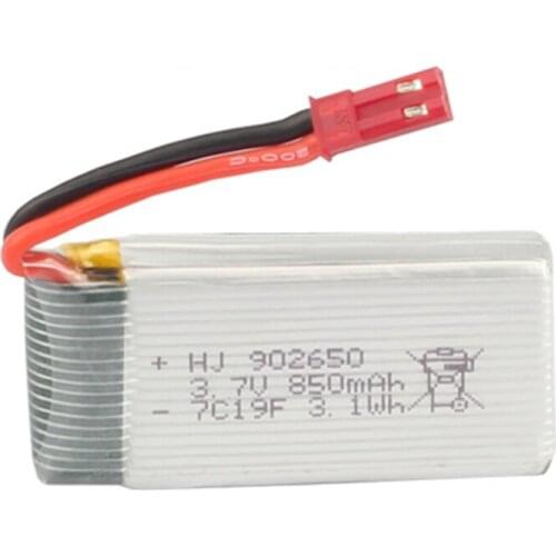 Skytech TK110HW Syma X56 X56W X54 RC quadcopter Spare Parts 3.7V 850mah battery 2pcs