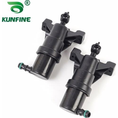 Car Headlight Washer Nozzle Car Headlamp Cleaning Jet Pump Head Light Water Sprayer OEM No. 61677137401 61677137402