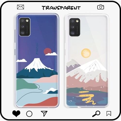 For Samsung Galaxy A41 Case Clear Phone Cover For Samsung A41 Transparent Shockproof Case For Samsung A41 a41 Soft Fashion Coque