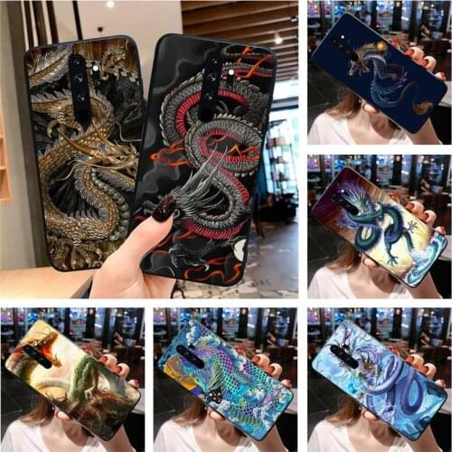 Chinese dragon design Phone Case for Redmi Note 9 8 8T 8A 7 6 6A Go Pro Max Redmi 9 K20 K30 Pro