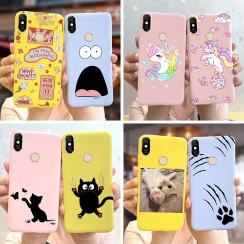 For Xiaomi Redmi S2 Case Cute Candy Painted Cover For Xiaomi Redmi S2 S 2 RedmiS2 Phone Cases 5.99'' Shockproof Coque Fundas Bag