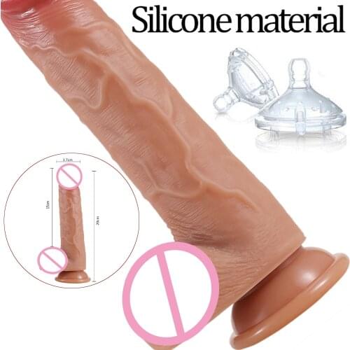 Erotic Sexshop Adult Silicone Dildo Gay God Gode Buttplug Dilator Anal Consolador Massager Sextoy Female Penis Dick Jouet Sexuel