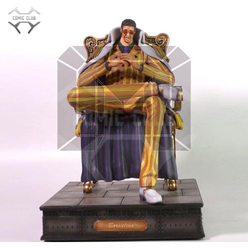COMIC CLUB IN-STOCK model place one piece Navy senior general Kprusoian sitting ver. gk resin statue figure toy for collection