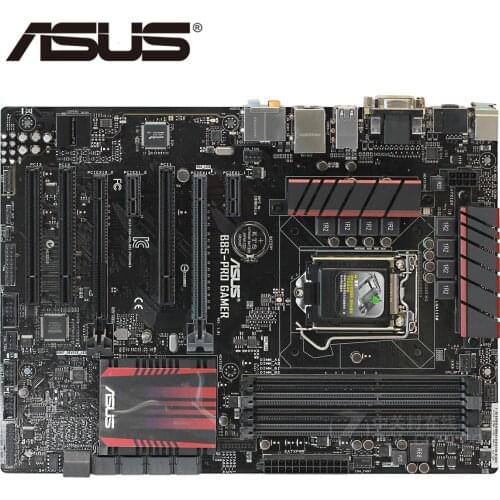 LGA 1150 DDR3 For ASUS B85-PRO GAMER 100% Original Motherboard USB3.0 32G B85 PRO GAMER Mainboard SATA III Systemboard Used