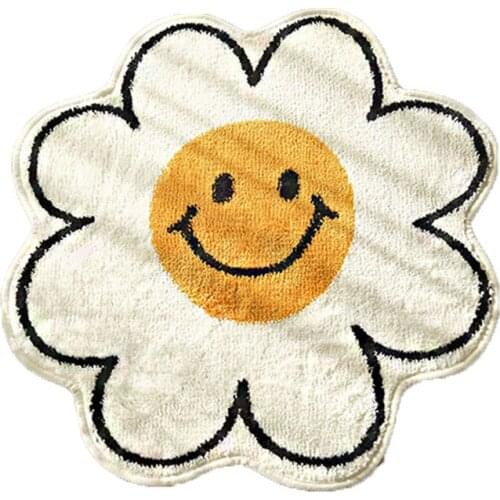 Hot Seller With Bathroom Absorbent Floor Kitchen Mat Cute Flower Carpet Mat Bedroom Home Door Mat Toilet Anti Slip Mat Doormat