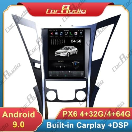 Android 9 64GB Car GPS Navigation Auto Radio Tape Recorder For Hyundai Sonata 8 2012-2014 Stereo Head Unit Multimedia Player Car