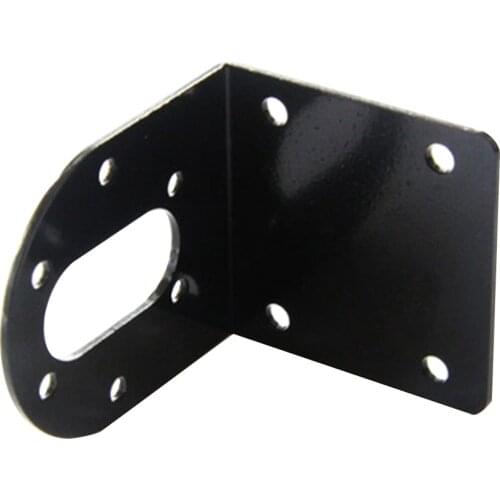 37mm Stainless Steel Mounting Bracket Holder Rack for 57 NEMA23 Stepper Motor 90 degrees L Shaped