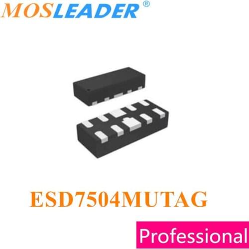 Mosleader ESD7504MUTAG 10UDFN 1000PCS ESD7504 ESD7504M Original High quality