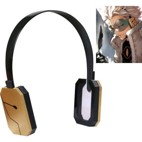 My Hero Academia Hawks Earphone Prop Boku no Hero Academia Wing Hero Takami Keigo Headphone Props Halloween Cosplay Headset
