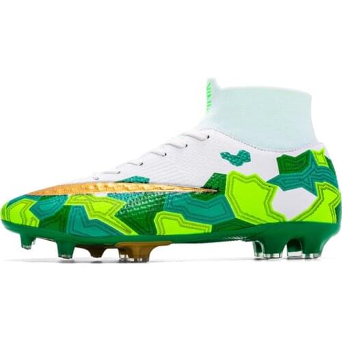 Men Soccer Shoes Kids Football Boots Women Breathable Soccer Cleats Fashionable Beautiful Comfortable Football Shoes