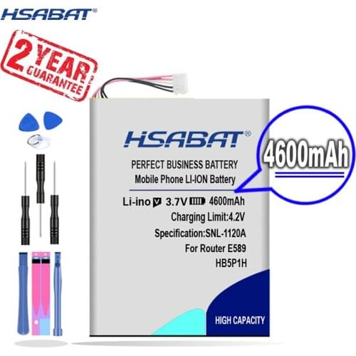 New Arrival [ HSABAT ] 4600mAh HB5P1H Replacement Battery for Huawei Router E589 R210 E5776s E5776S-22/32/501/601/860/922 FDD