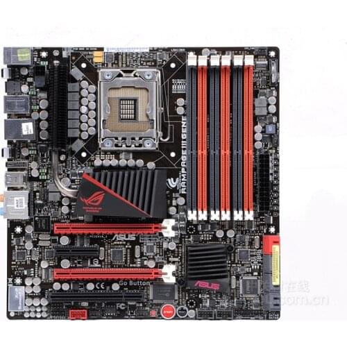 Original motherboard For ASUS Rampage III GENE X58 DDR3 LGA 1366 X58 Desktop motherborad mainboard Free shipping