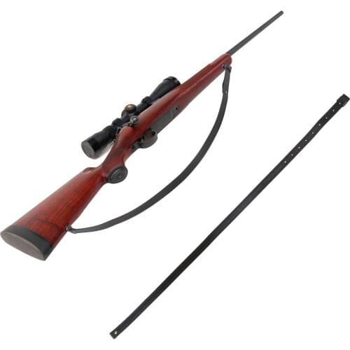 Tourbon Hunting Rifle Shotgun Sling Vegetable Leather Shoulder Belt Adjustable Shooting Tactical Strap Gun Accessories 109CM