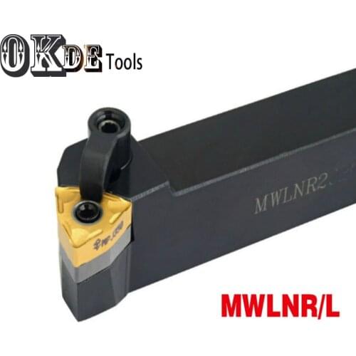 External turning tool holder MWLNR1616 MWLNR2020 MWLNR2525 H08 MWLNR2525M08 left and right hand holder for insert WNMG08