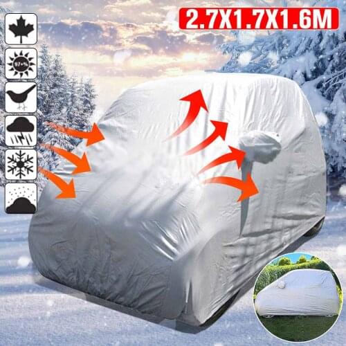 Waterproof Car Covers Outdoor Sun Protection Cover Fortwo Outdoor Full Car Cover For Car Reflector Dust Rain Snow Protective