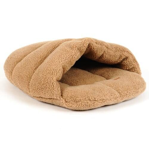 High quality dogs cats warm sleeping bag doggy autumn winter beds puppy kennels pet dog cat house products 1pcs S M 2 colors