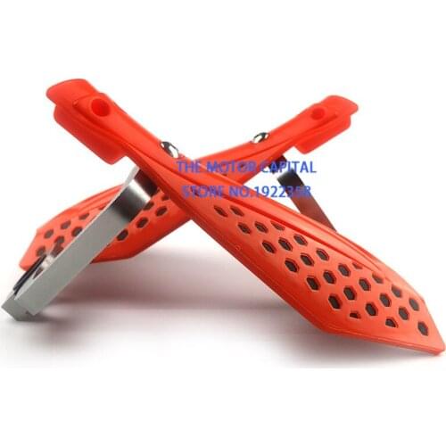 22mm orange Guards Handguards Protector fit TTR CRF YZF WRF KXF KTM IRBIS Enduro Motocross