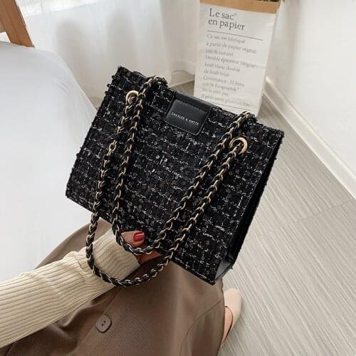 Ladies sequined shoulder bag fashion chain bag autumn and winter new style ladies bag fashion design bag messenger bag