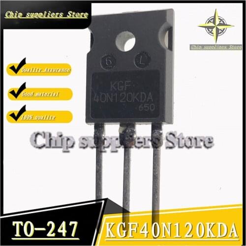 5PCS-20PCS) KGF40N120KDA TO-247 KGF40N120 TO247 40N120 40A1200V high power New and original