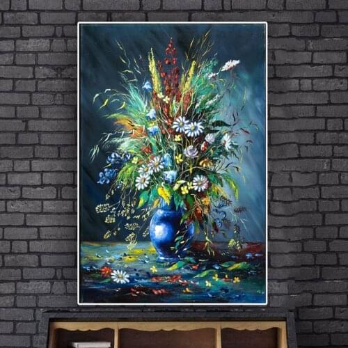 5D Diamond Painting Flower Diy Diamond Embroidery Daisy Cross Stitch Watercolour Poster Mosaic Diamond Art Poster Wall Painting