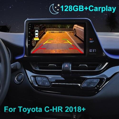 IPS Android 10 Car Radio GPS Navigation Multimedia Video Player For TOYOTA CHR 2018 Wifi DVD Carplay Head Unit Autoradio 2 Din