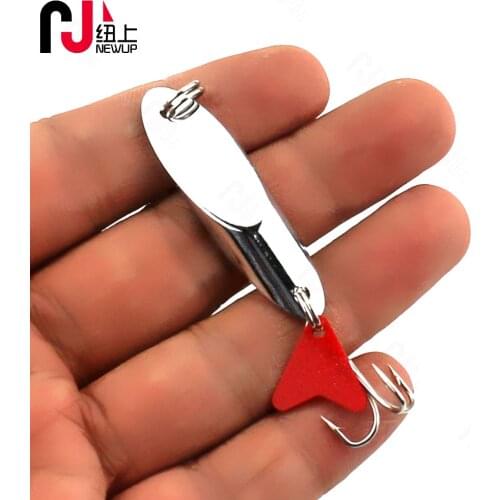 Big Sale 1pcs Metal Spoons Fishing Lure 4.5cm 11g With Treble Hook Artificial Spinner Bait