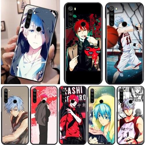 Anime Kurokos Basketball Black Cover For Xiaomi Redmi Note 9 9S 8T 8 7 6 5A 5 4X 4 Pro Max Soft Phone Case