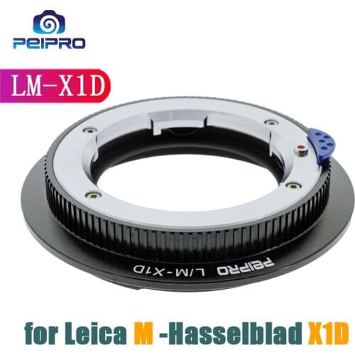 PEIPRO LM-X1D Camera Lens Adapter Ring For Leica M To Hasselblad X1D X1D II Cameras Medium Format Lens Adapter Ring