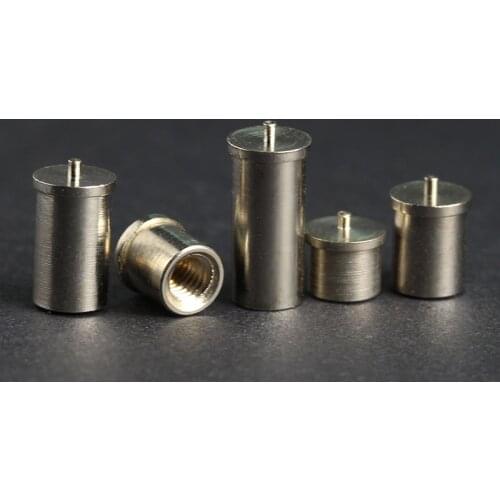 M3 Brass PCB Board Solder Joint Copper Column Spot Weld Nut Welding Stud 50pcs Free Shipping