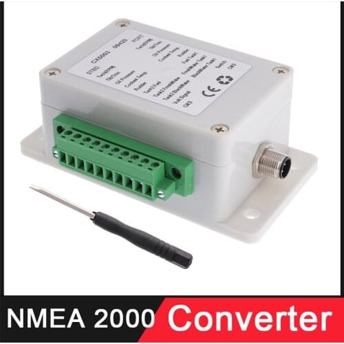 CX5003 Multifunction NMEA 2000 converter /N2K Converter NMEA2000 converters 0-190 / 240-33ohm Up to 18 Sensors Can Be Collected
