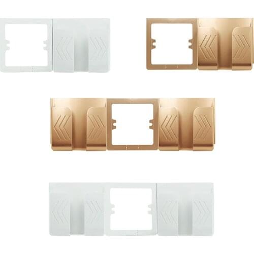 Type 86 snap-in Socket bracket Wall Mount Phone Holder Socket Multifunction Charging accessories Box Single/double bracket