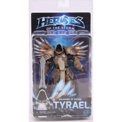 NECA Heroes of The Storm Tyrael PVC Action Figure Collectible Model Toy 7" 18cm